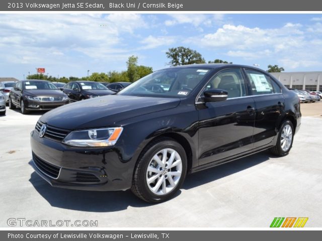 2013 Volkswagen Jetta SE Sedan in Black Uni