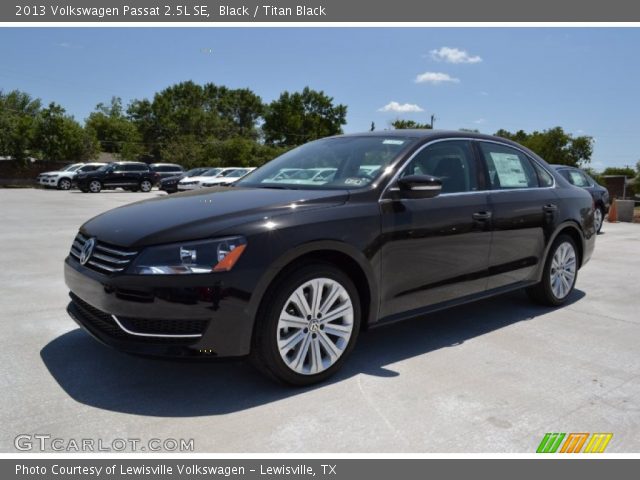 2013 Volkswagen Passat 2.5L SE in Black