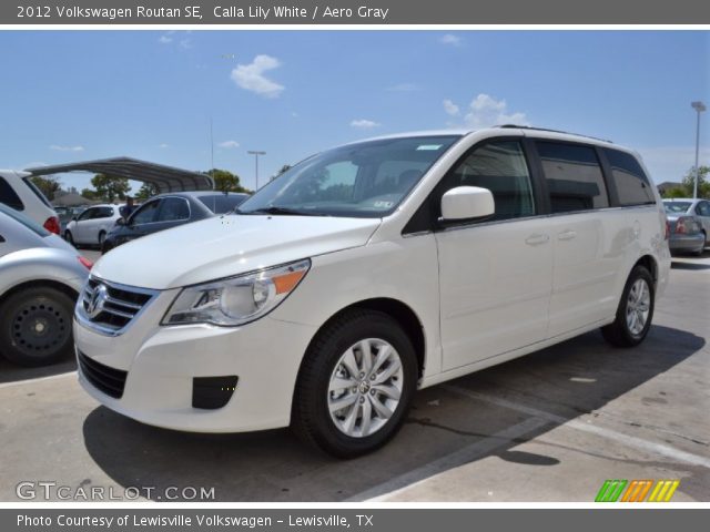 2012 Volkswagen Routan SE in Calla Lily White