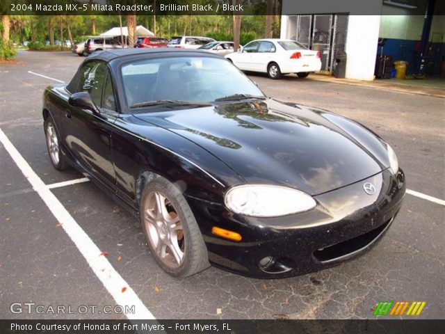 2004 Mazda MX-5 Miata Roadster in Brilliant Black