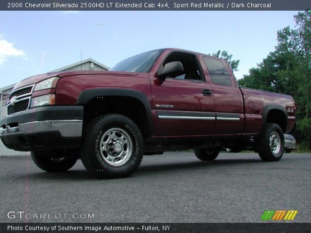 2006 Chevrolet Silverado 2500HD LT Extended Cab 4x4 in Sport Red Metallic