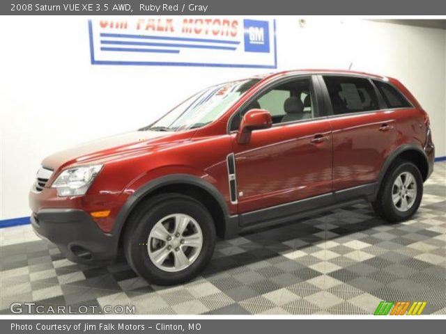 2008 Saturn VUE XE 3.5 AWD in Ruby Red