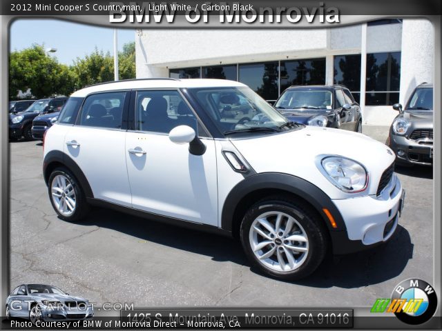 2012 Mini Cooper S Countryman in Light White