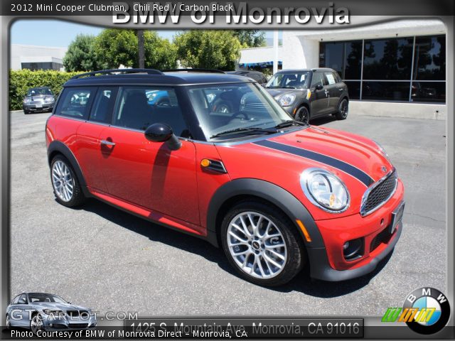 2012 Mini Cooper Clubman in Chili Red