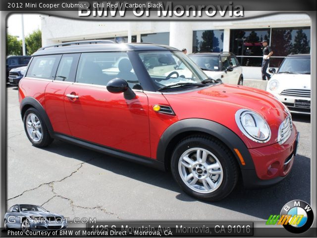 2012 Mini Cooper Clubman in Chili Red