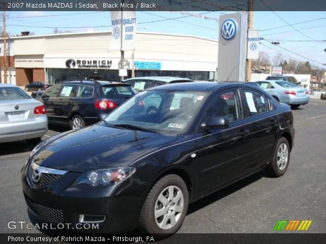 2007 Mazda MAZDA3 i Sedan in Black Mica