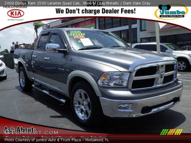 2009 Dodge Ram 1500 Laramie Quad Cab in Mineral Gray Metallic