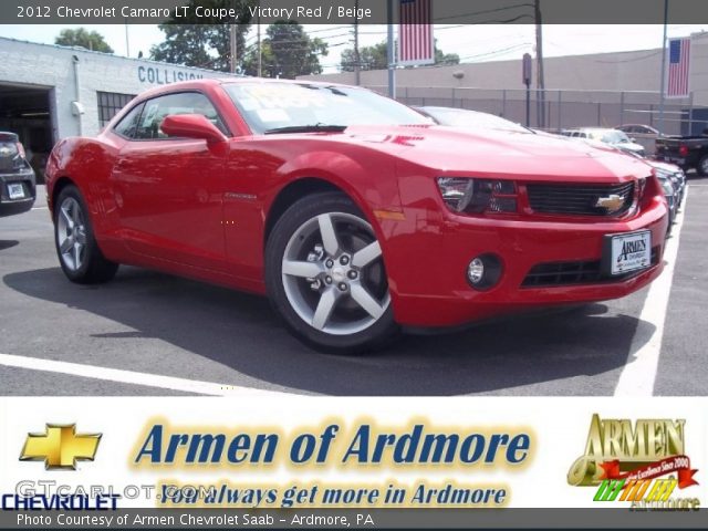 2012 Chevrolet Camaro LT Coupe in Victory Red