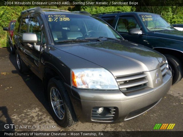 2004 Mitsubishi Endeavor Limited AWD in Sterling Silver Metallic