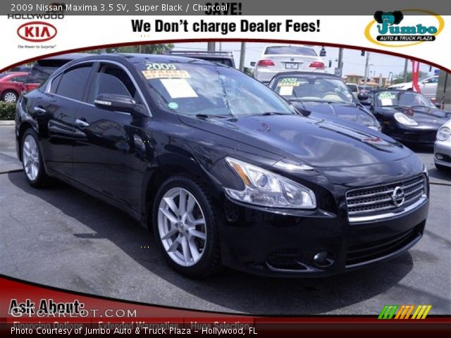 2009 Nissan Maxima 3.5 SV in Super Black