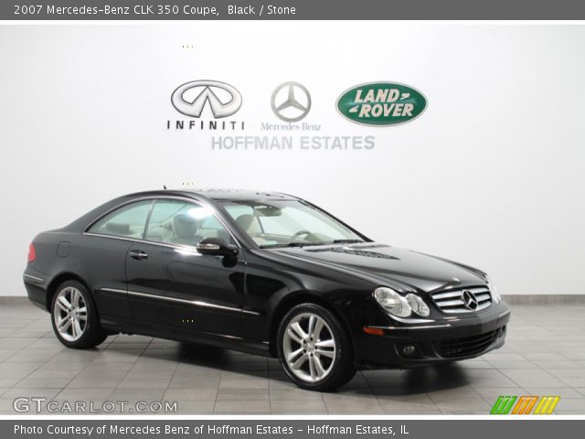2007 Mercedes-Benz CLK 350 Coupe in Black
