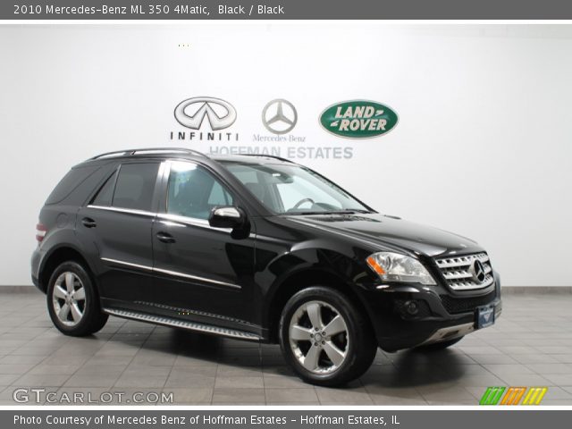 2010 Mercedes-Benz ML 350 4Matic in Black