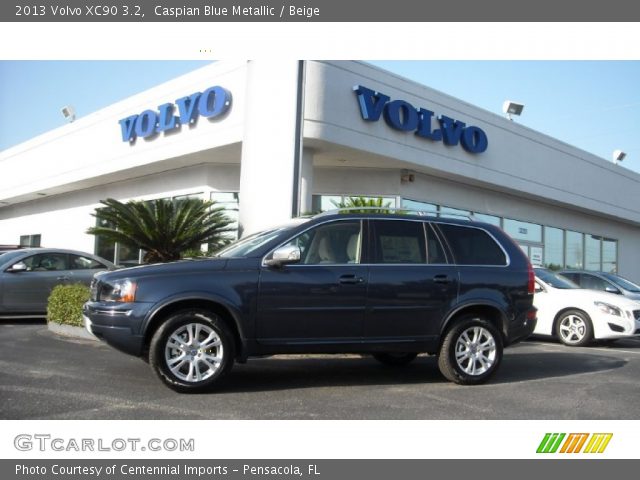2013 Volvo XC90 3.2 in Caspian Blue Metallic