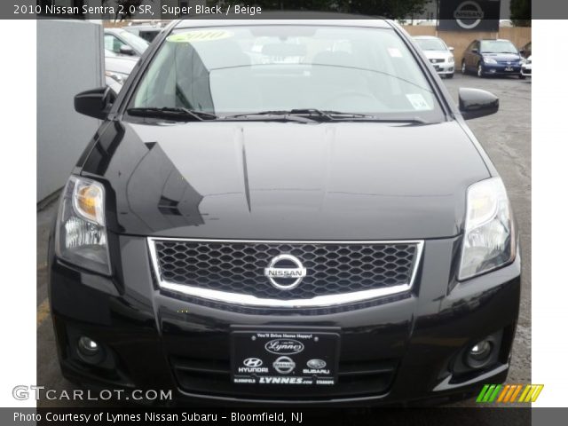 2010 Nissan Sentra 2.0 SR in Super Black