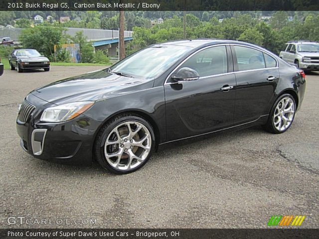 2012 Buick Regal GS in Carbon Black Metallic