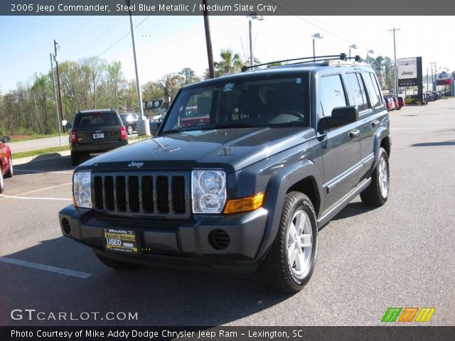 2006 Jeep Commander  in Steel Blue Metallic