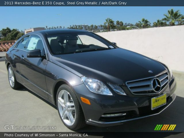 2013 Mercedes-Benz E 350 Coupe in Steel Grey Metallic