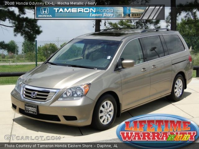 2008 Honda Odyssey EX-L in Mocha Metallic