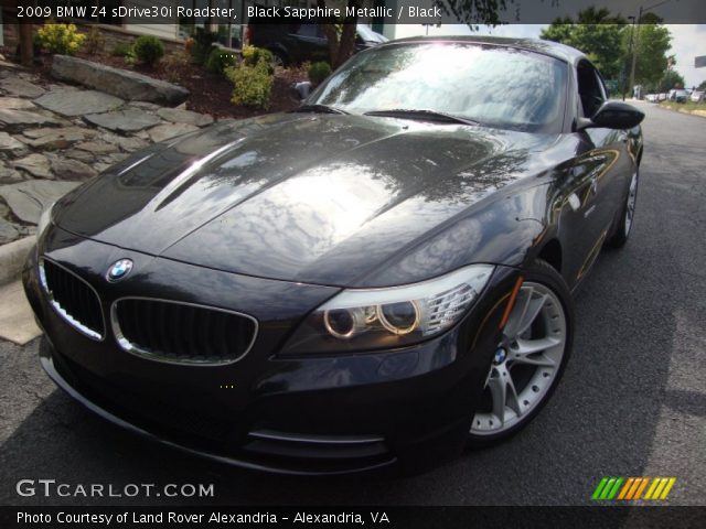 2009 BMW Z4 sDrive30i Roadster in Black Sapphire Metallic