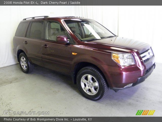 2008 Honda Pilot EX-L in Dark Cherry Pearl