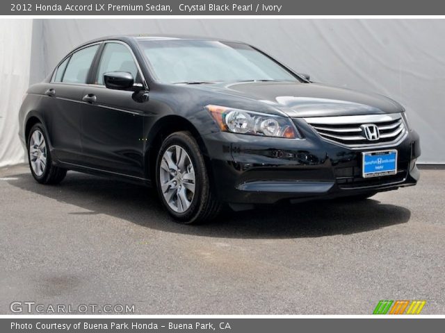 2012 Honda Accord LX Premium Sedan in Crystal Black Pearl