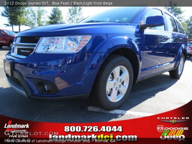 2012 Dodge Journey SXT in Blue Pearl