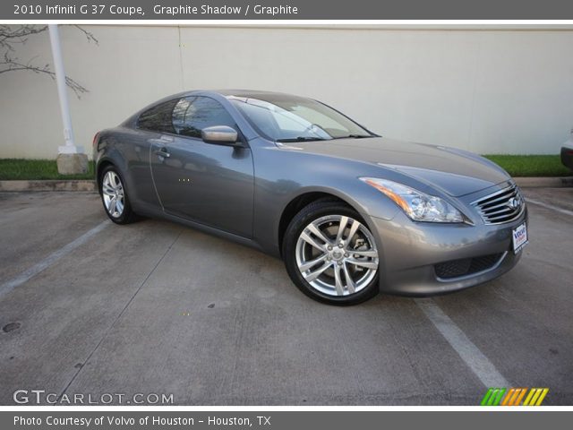2010 Infiniti G 37 Coupe in Graphite Shadow