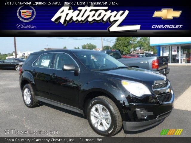 2013 Chevrolet Equinox LS AWD in Black