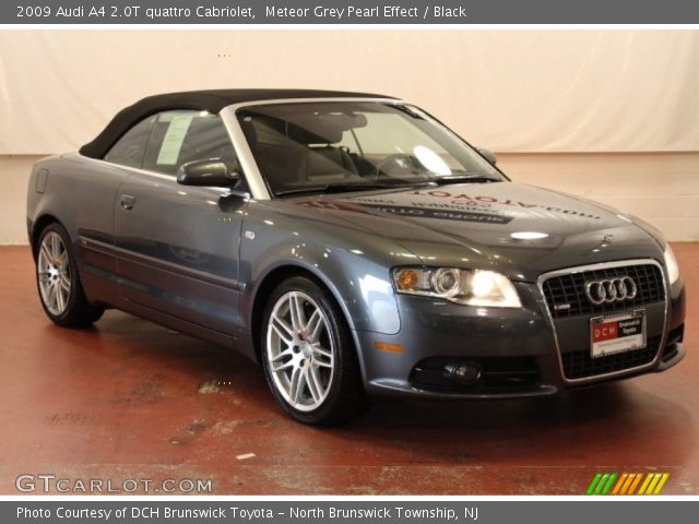 2009 Audi A4 2.0T quattro Cabriolet in Meteor Grey Pearl Effect