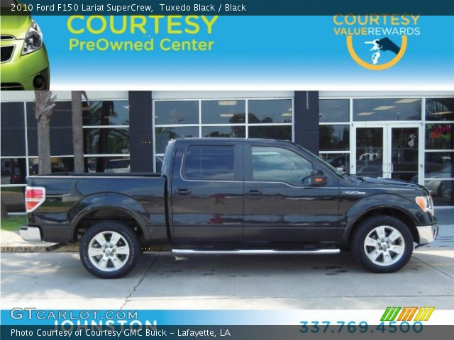 2010 Ford F150 Lariat SuperCrew in Tuxedo Black