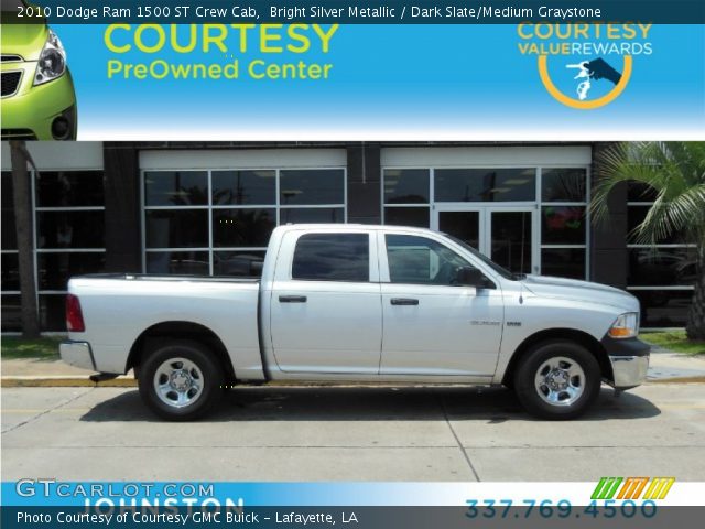 2010 Dodge Ram 1500 ST Crew Cab in Bright Silver Metallic