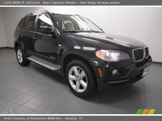 2009 BMW X5 xDrive30i in Black Sapphire Metallic