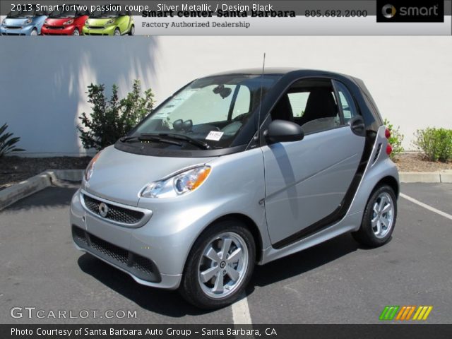 2013 Smart fortwo passion coupe in Silver Metallic