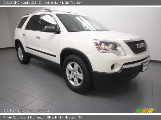 2010 GMC Acadia SLE in Summit White