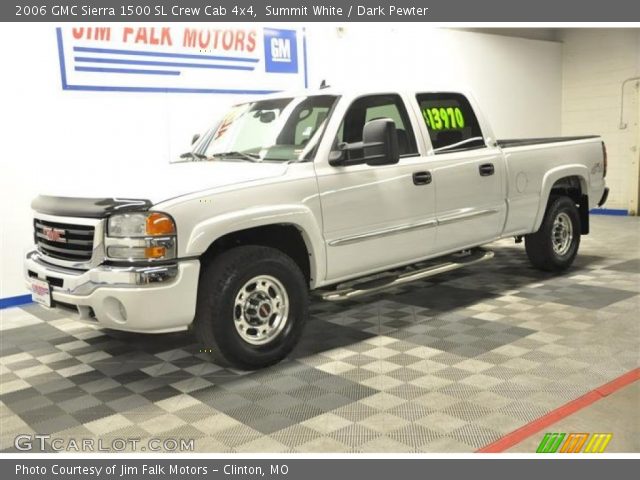 2006 GMC Sierra 1500 SL Crew Cab 4x4 in Summit White