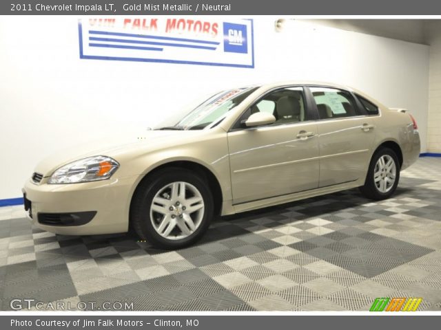 2011 Chevrolet Impala LT in Gold Mist Metallic