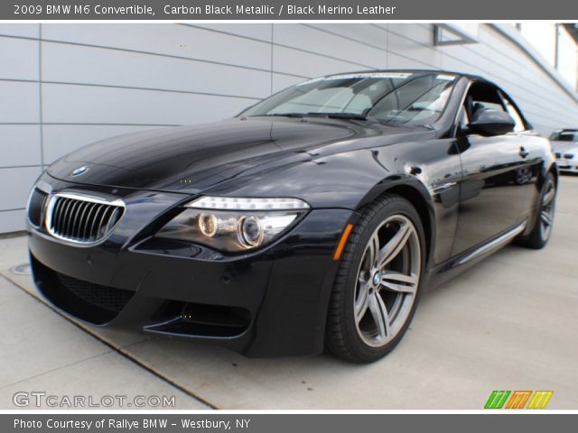 2009 BMW M6 Convertible in Carbon Black Metallic