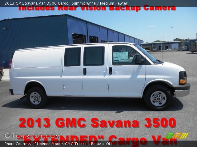 2013 GMC Savana Van 3500 Cargo in Summit White
