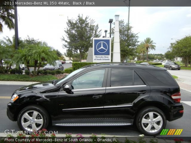 2010 Mercedes-Benz ML 350 4Matic in Black