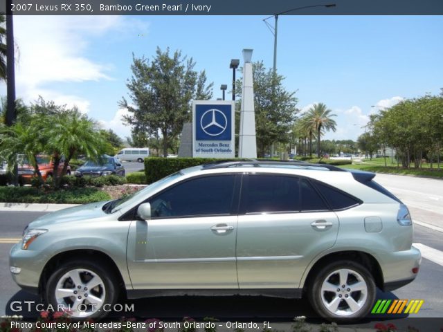 2007 Lexus RX 350 in Bamboo Green Pearl