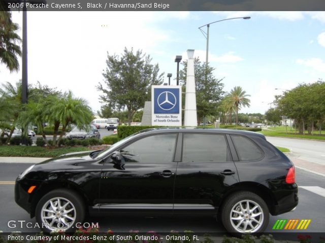 2006 Porsche Cayenne S in Black