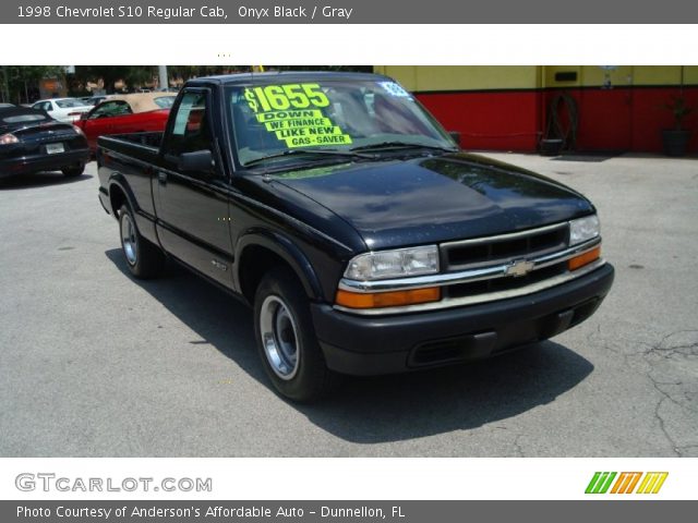 1998 Chevrolet S10 Regular Cab in Onyx Black