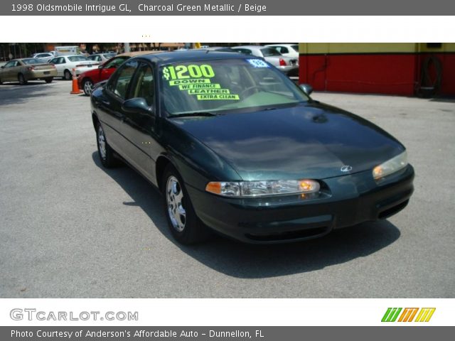 1998 Oldsmobile Intrigue GL in Charcoal Green Metallic