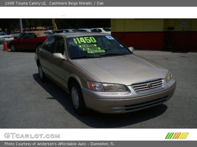 1998 Toyota Camry LE in Cashmere Beige Metallic