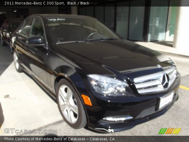 2011 Mercedes-Benz C 300 Sport in Black