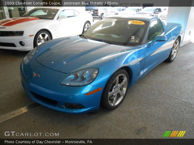 2009 Chevrolet Corvette Coupe in Jetstream Blue Metallic