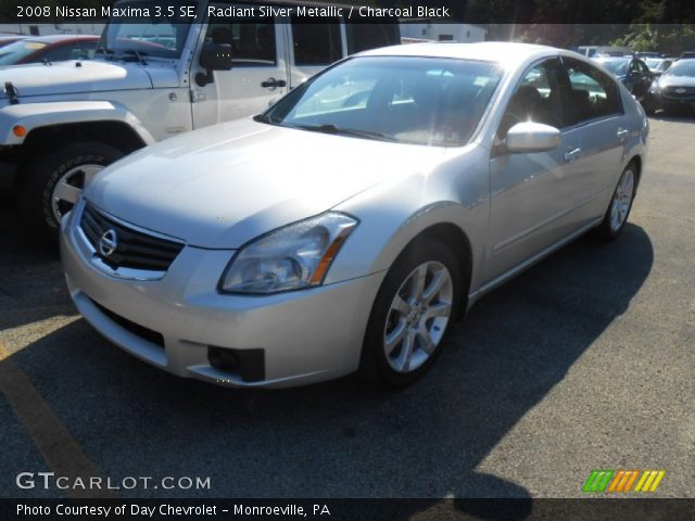 2008 Nissan Maxima 3.5 SE in Radiant Silver Metallic