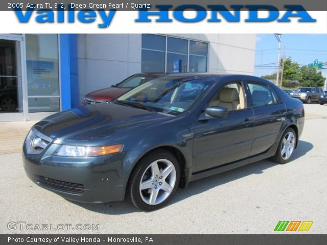 2005 Acura TL 3.2 in Deep Green Pearl