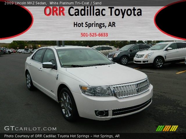 2009 Lincoln MKZ Sedan in White Platinum Tri-Coat