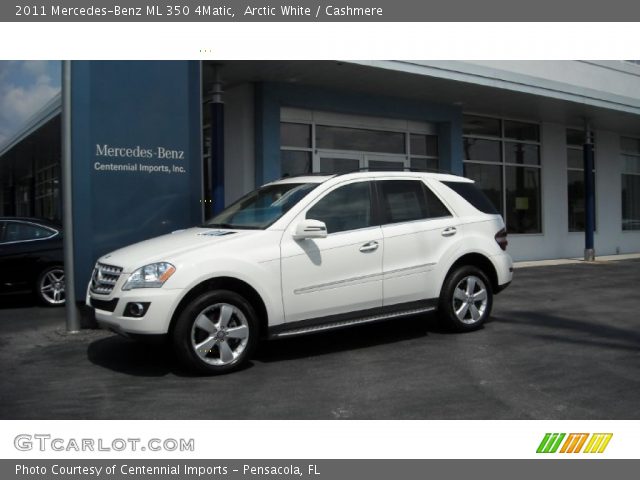 2011 Mercedes-Benz ML 350 4Matic in Arctic White